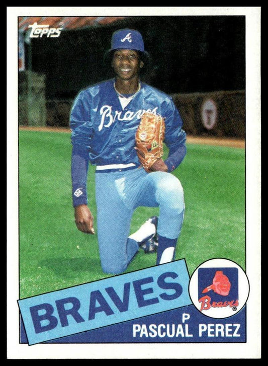 1985 Topps #106 Pascual Perez
