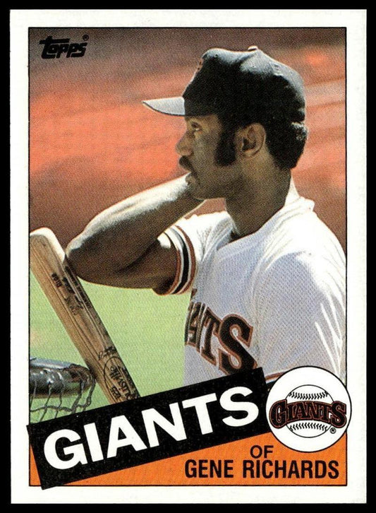 1985 Topps #434 Gene Richards