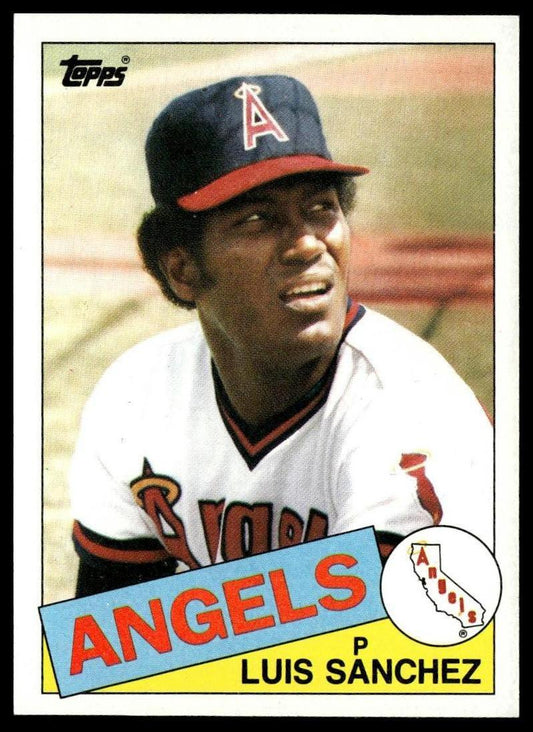 1985 Topps #42 Luis Sanchez