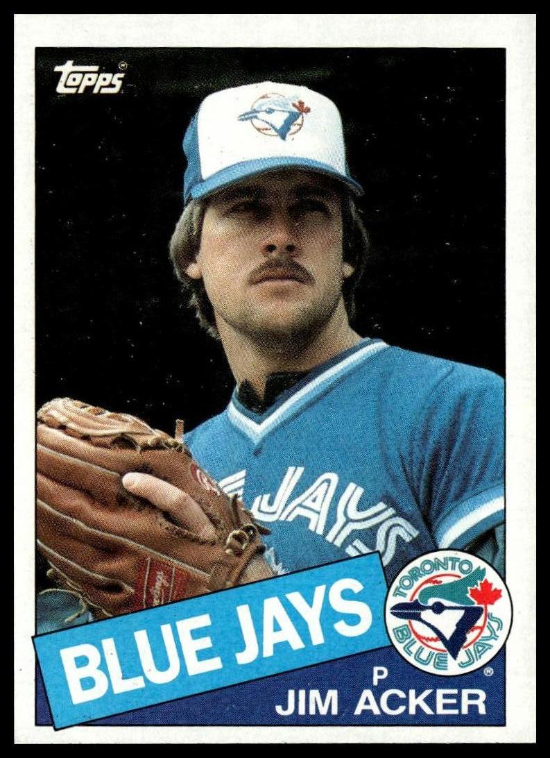 1985 Topps #101 Jim Acker