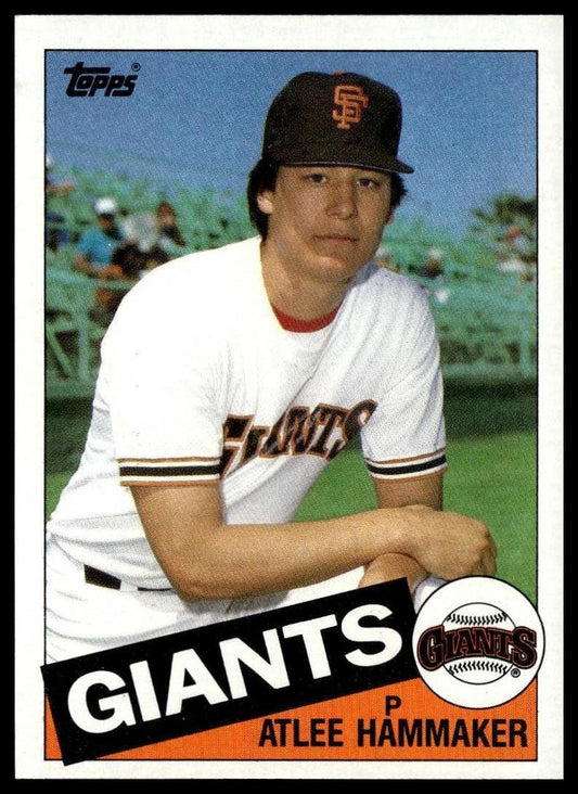 1985 Topps #674 Atlee Hammaker