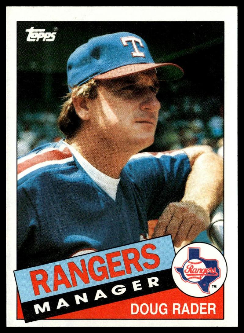 1985 Topps #519 Doug Rader