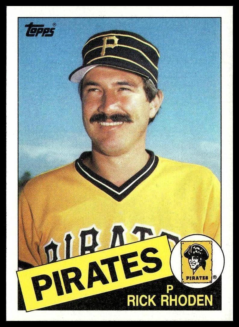 1985 Topps #695 Rick Rhoden