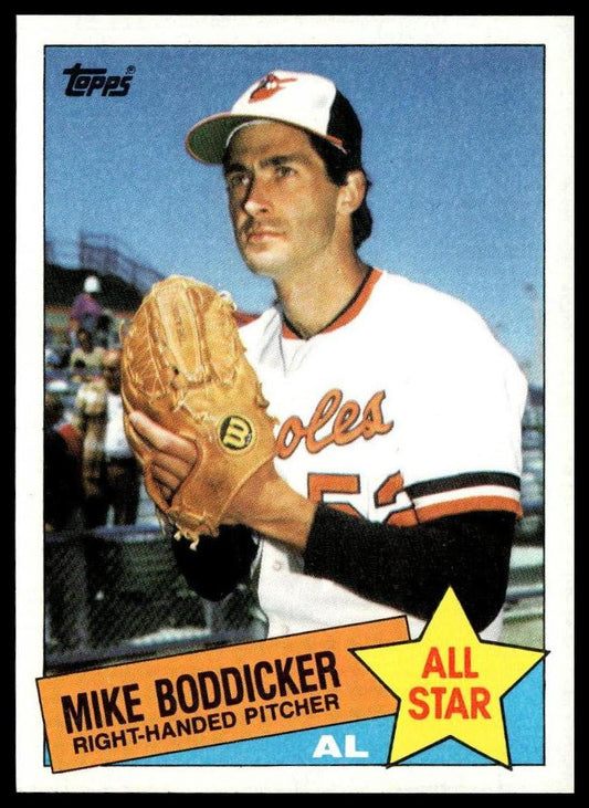 1985 Topps #709 Mike Boddicker