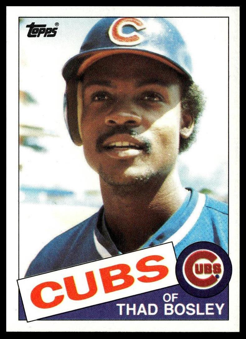 1985 Topps #432 Thad Bosley