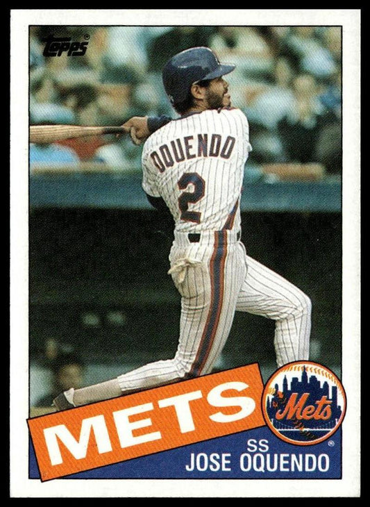 1985 Topps #598 Jose Oquendo