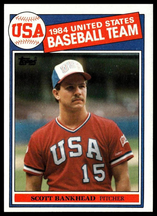 1985 Topps #393 Scott Bankhead
