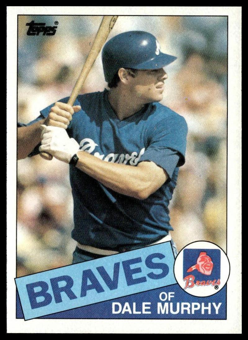 1985 Topps #320 Dale Murphy