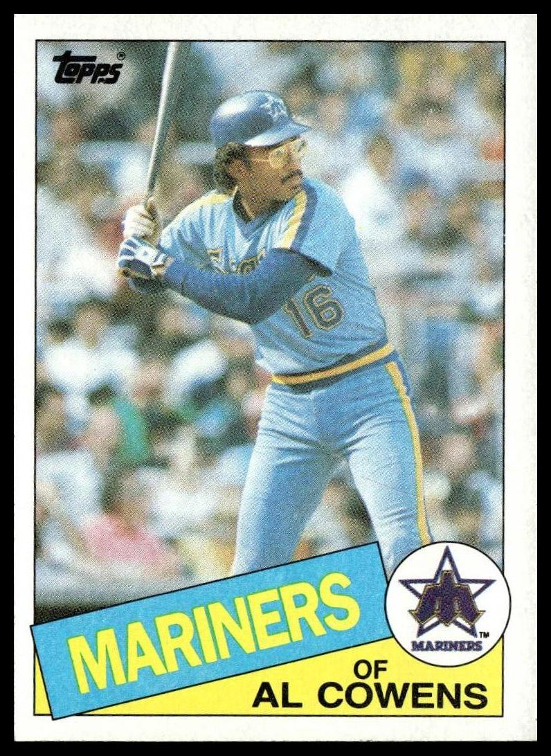 1985 Topps #224 Al Cowens