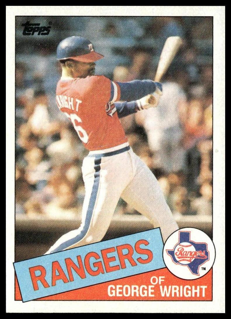 1985 Topps #443 George Wright