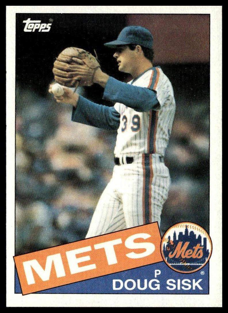 1985 Topps #315 Doug Sisk