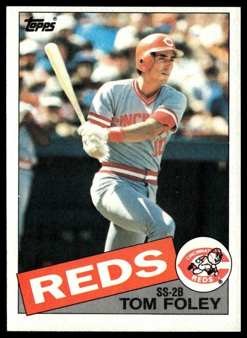 1985 Topps #107 Tom Foley