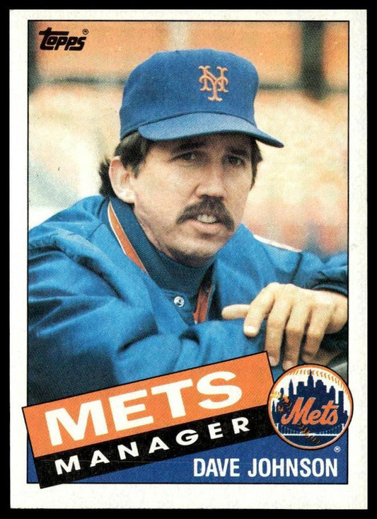 1985 Topps #492 Dave Johnson