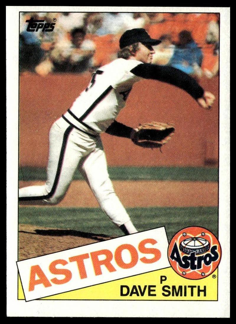 1985 Topps #123 Dave Smith