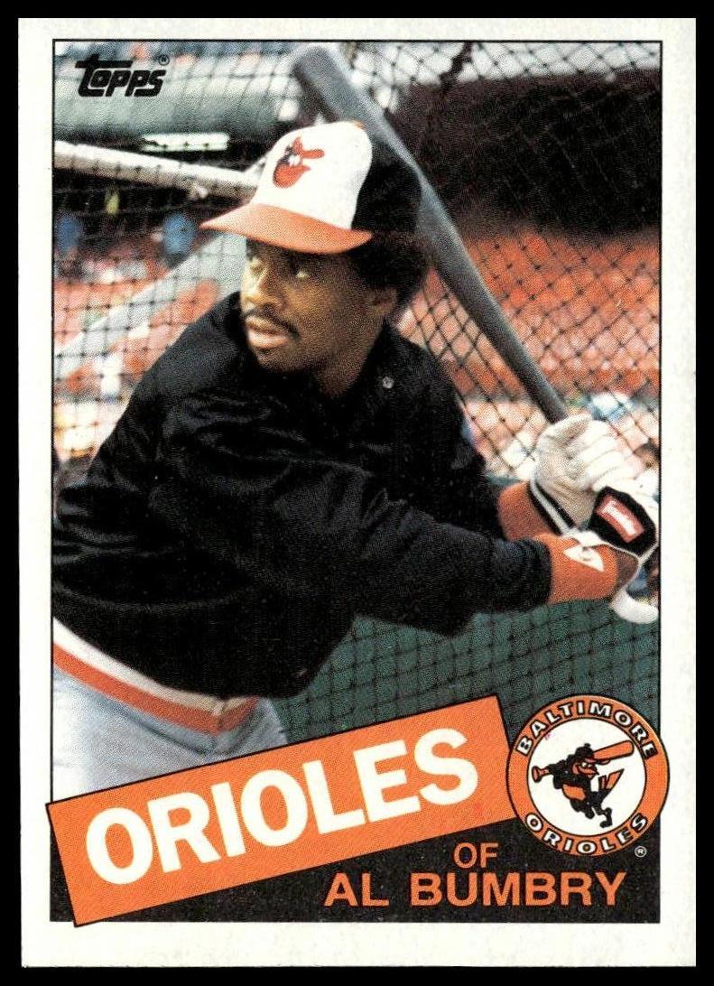 1985 Topps #726 Al Bumbry