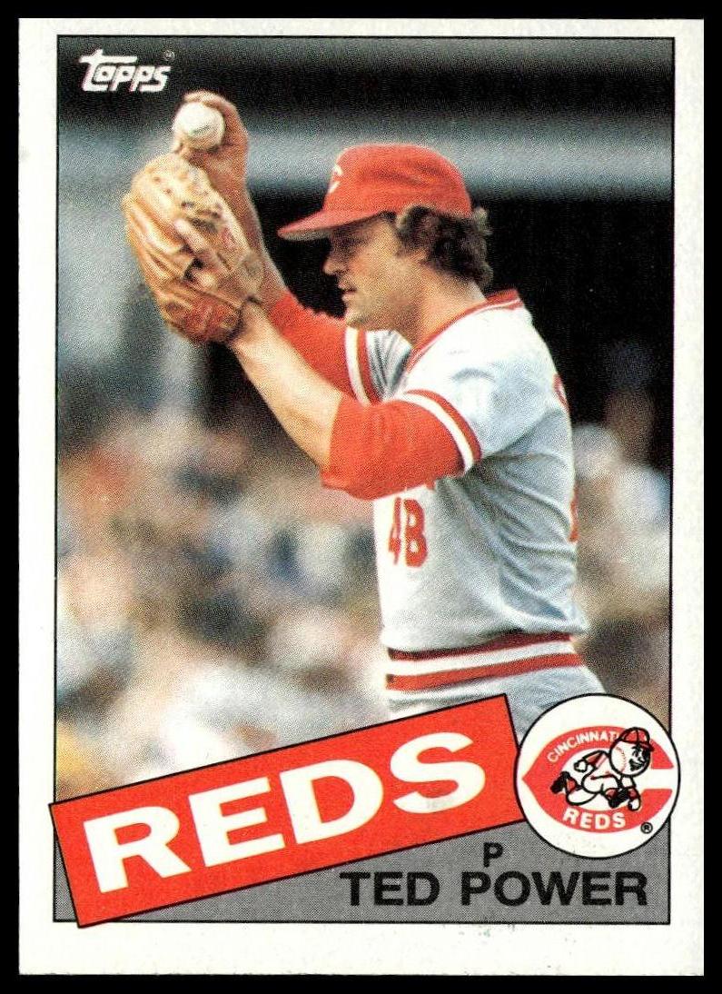 1985 Topps #342 Ted Power