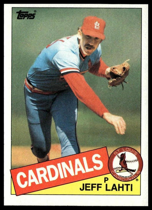 1985 Topps #447 Jeff Lahti
