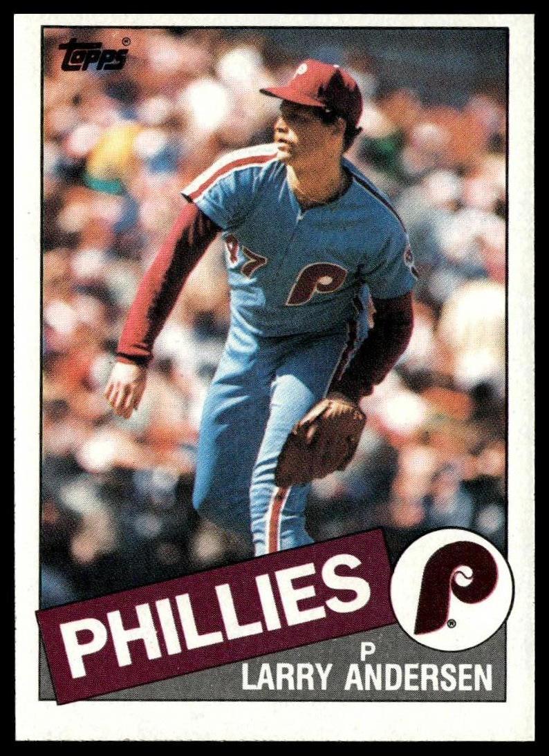 1985 Topps #428 Larry Andersen