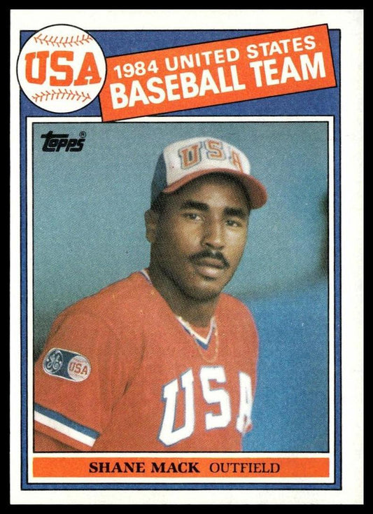 1985 Topps #398 Shane Mack