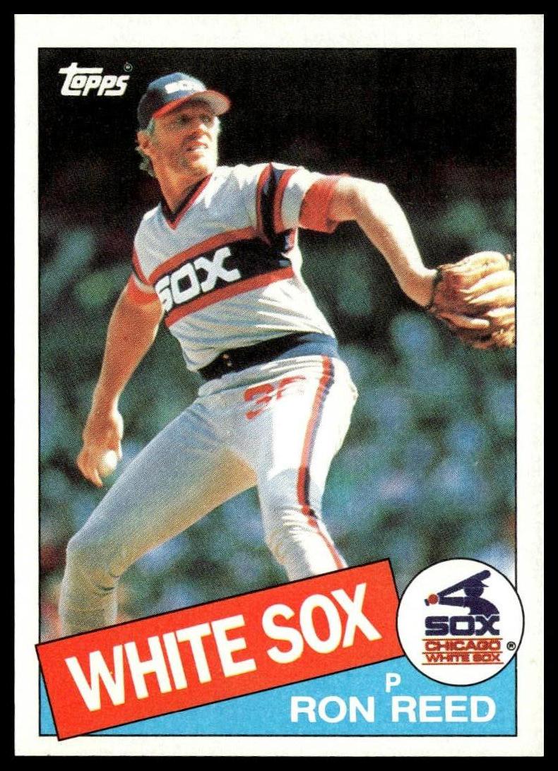 1985 Topps #221 Ron Reed