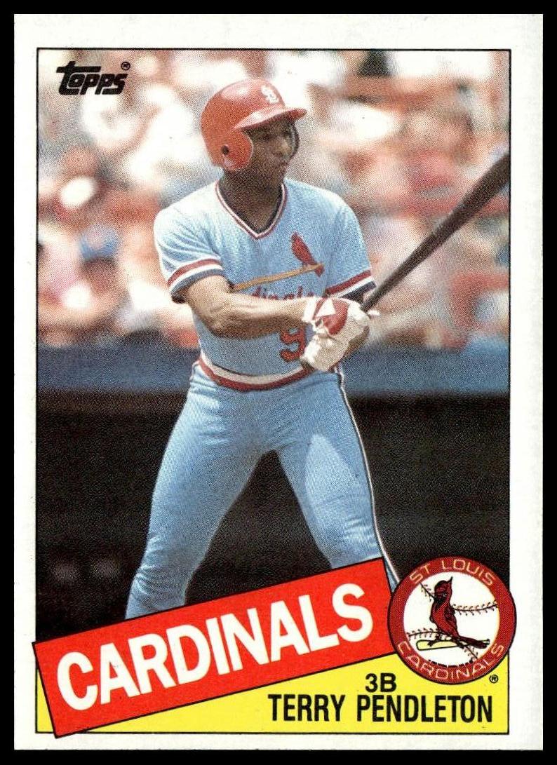 1985 Topps #346 Terry Pendleton