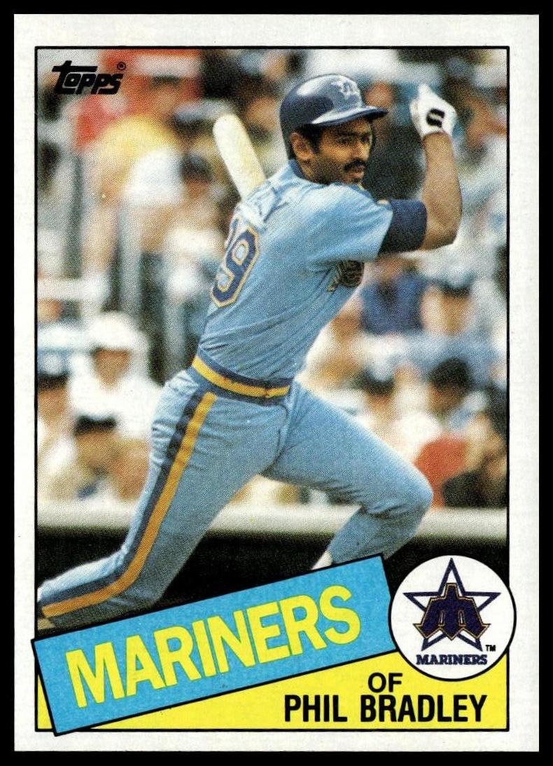 1985 Topps #449 Phil Bradley