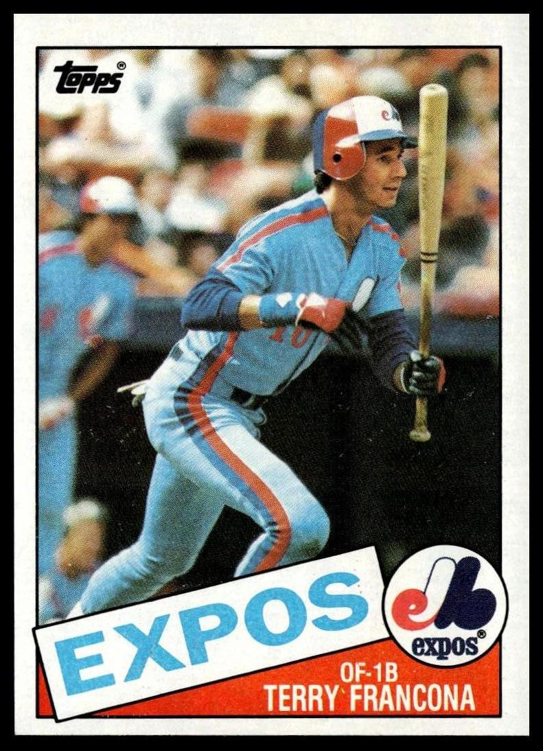 1985 Topps #578 Terry Francona