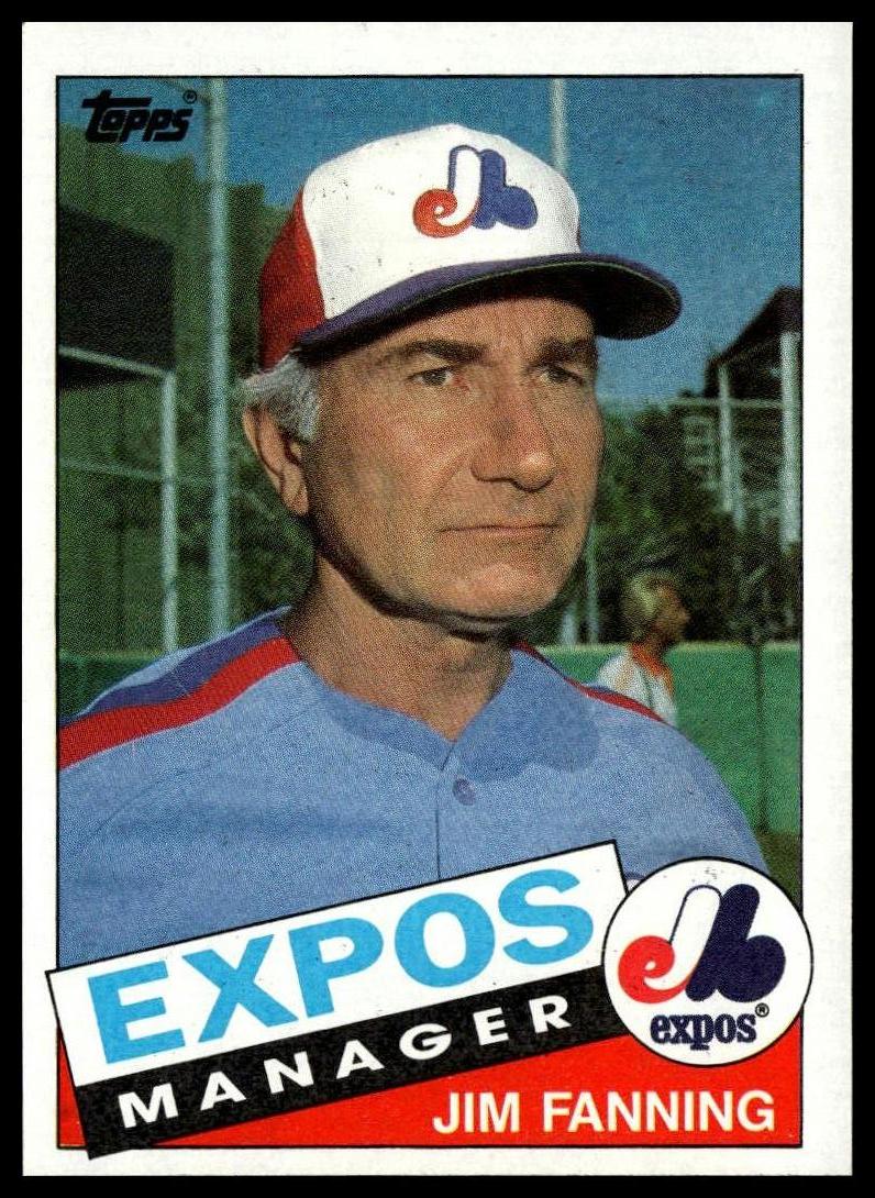 1985 Topps #759 Jim Fanning