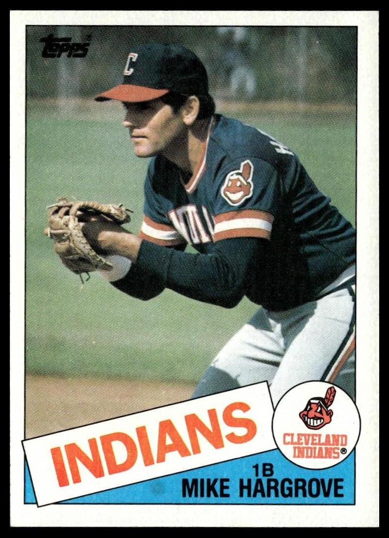 1985 Topps #425 Mike Hargrove