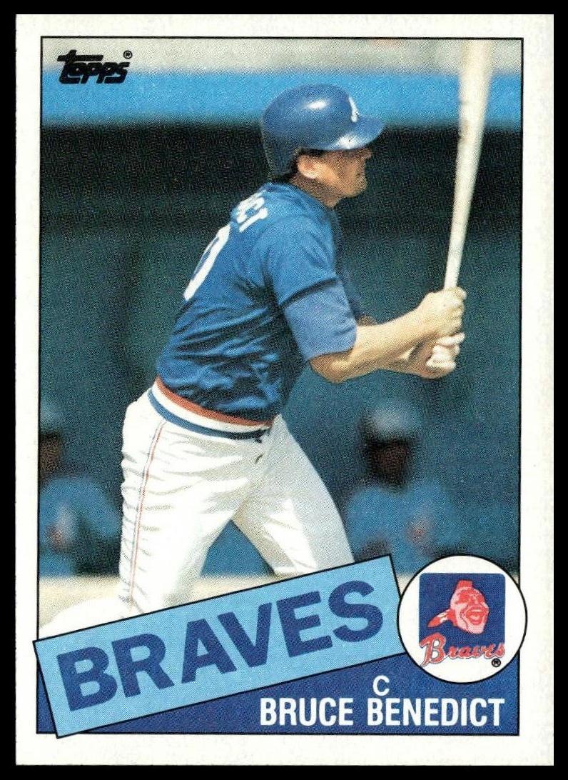 1985 Topps #335 Bruce Benedict