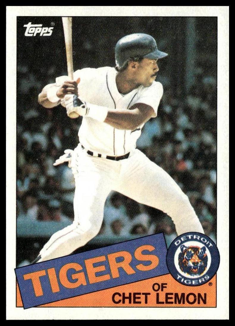 1985 Topps #20 Chet Lemon