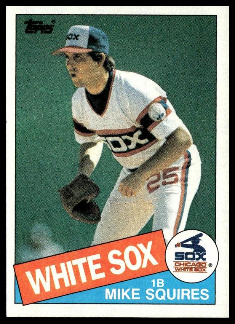 1985 Topps #543 Mike Squires