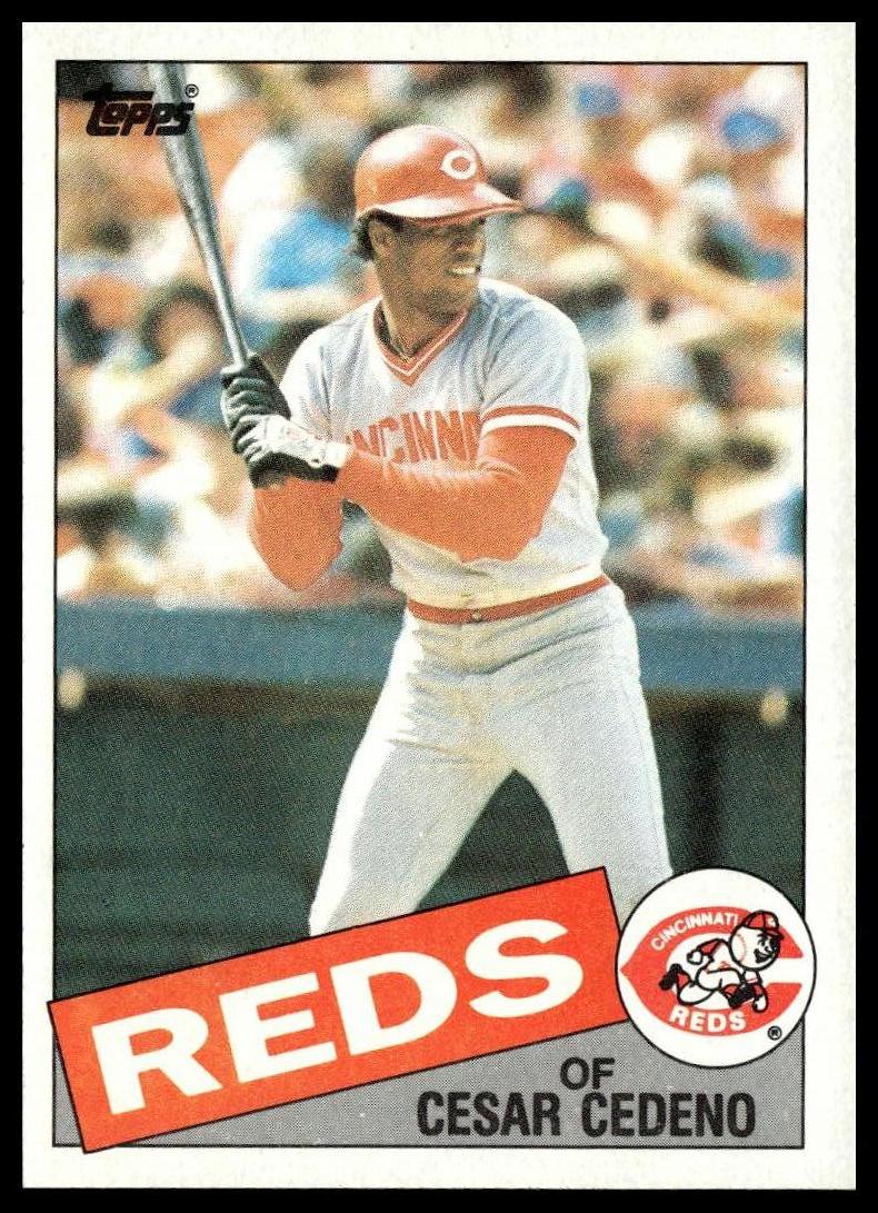 1985 Topps #54 Cesar Cedeno