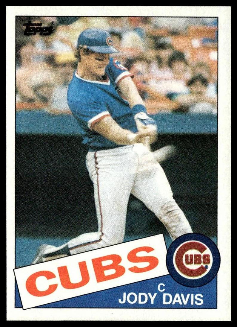1985 Topps #384 Jody Davis