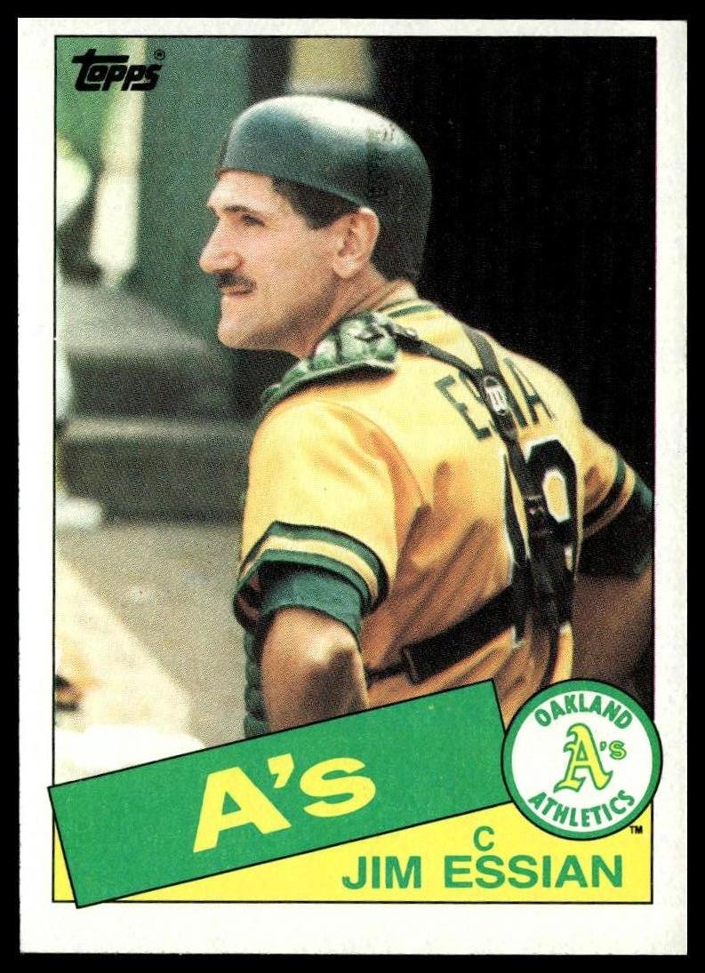 1985 Topps #472 Jim Essian