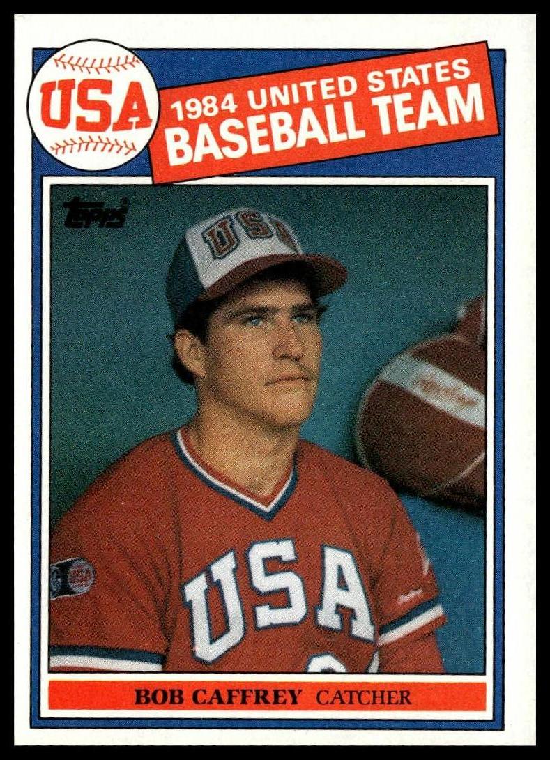 1985 Topps #394 Bob Caffrey