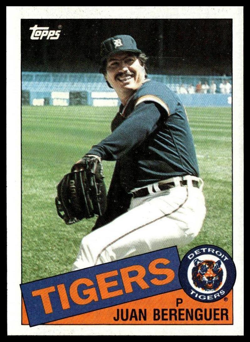 1985 Topps #672 Juan Berenguer
