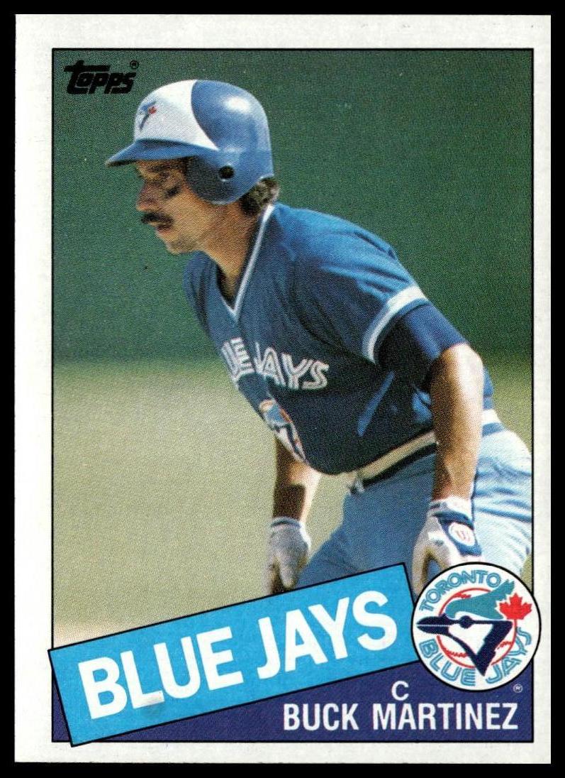 1985 Topps #673 Buck Martinez