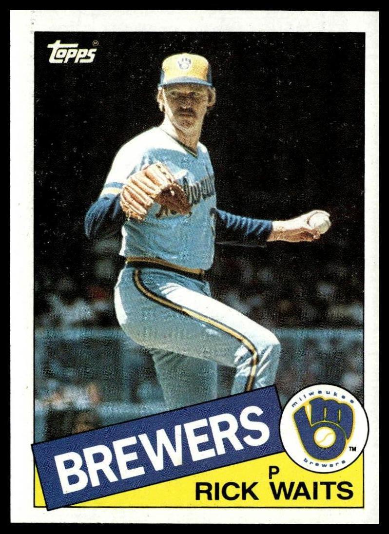 1985 Topps #59 Rick Waits