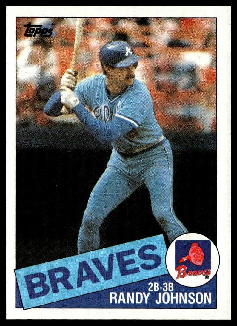1985 Topps #458 Randy Johnson