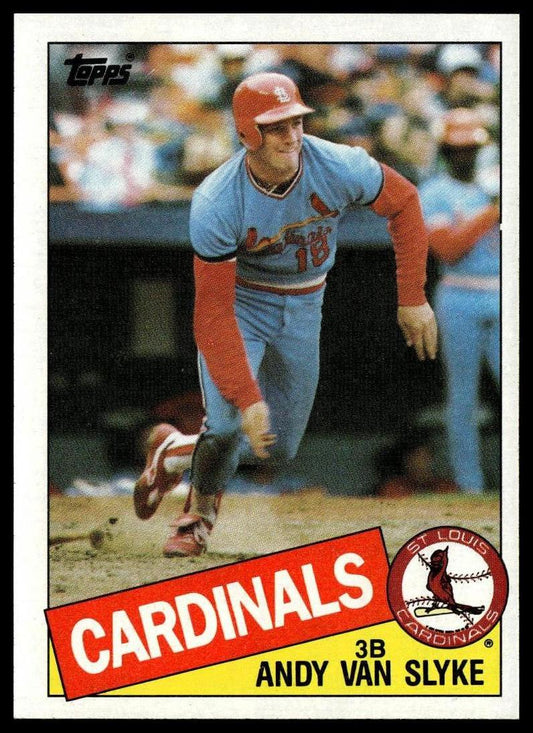 1985 Topps #551 Andy Van Slyke
