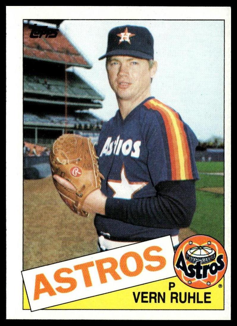 1985 Topps #426 Vern Ruhle
