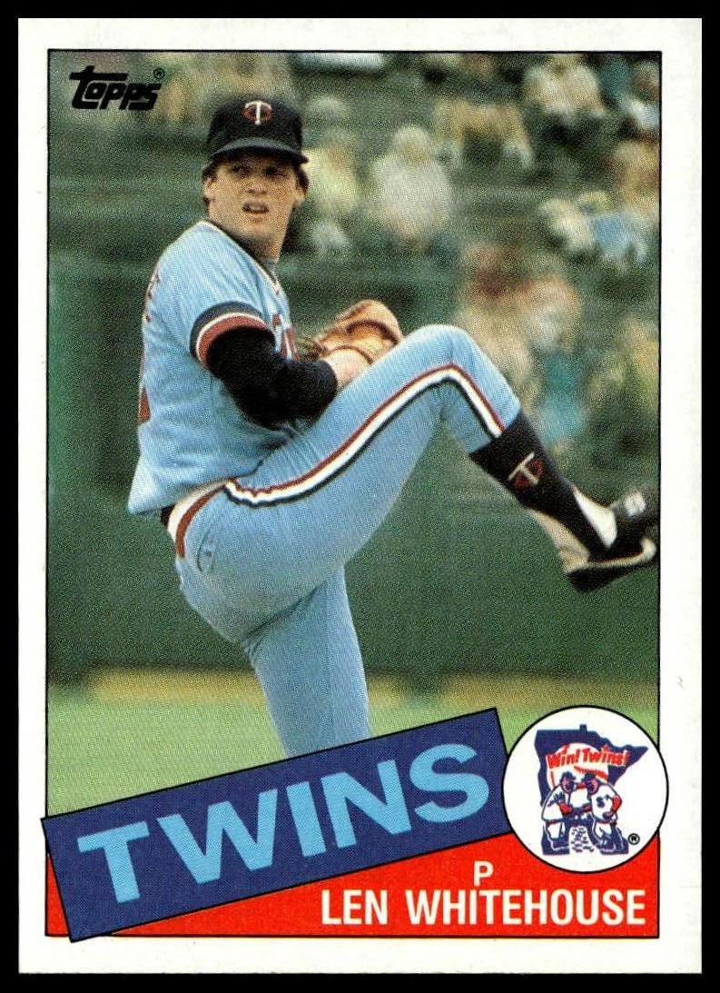 1985 Topps #406 Len Whitehouse