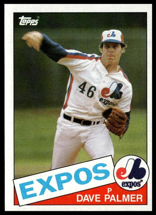 1985 Topps #526 Dave Palmer