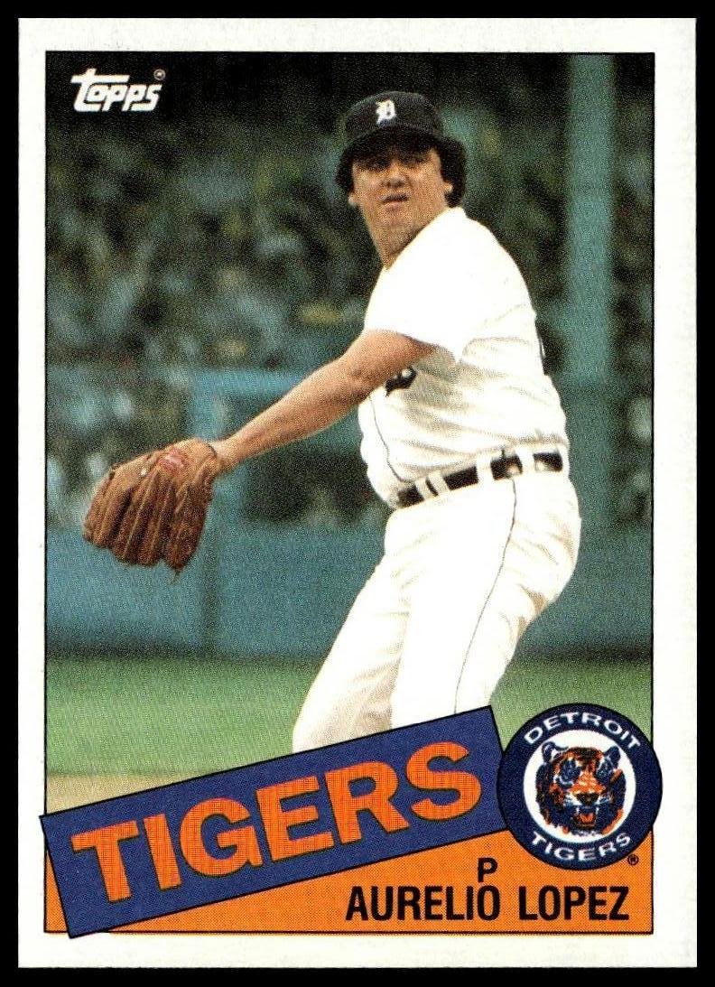 1985 Topps #539 Aurelio Lopez