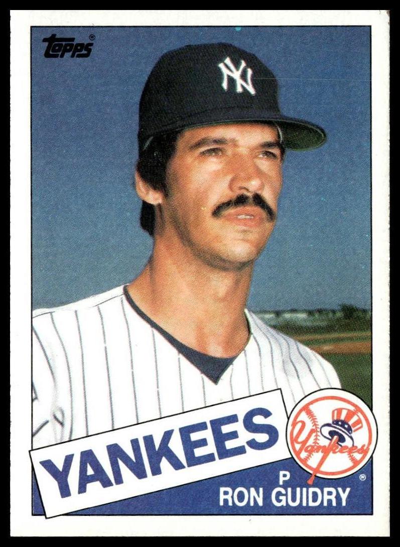 1985 Topps #790 Ron Guidry