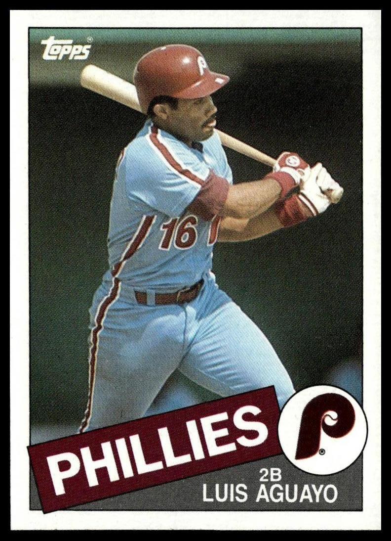 1985 Topps #663 Luis Aguayo