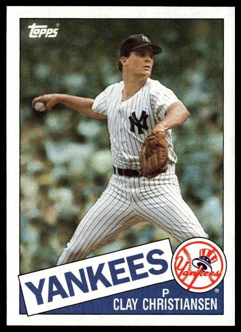 1985 Topps #211 Clay Christiansen