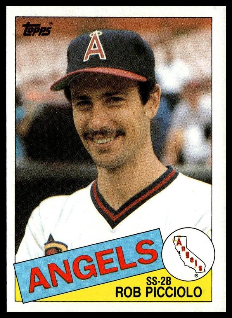 1985 Topps #756 Rob Picciolo