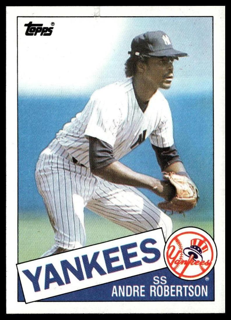 1985 Topps #354 Andre Robertson